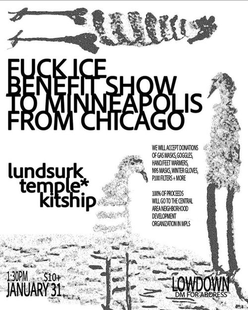 FUCK ICE BENEFIT SHOW