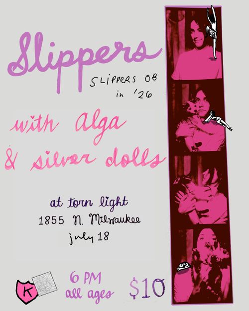 SLIPPERS + Alga and Silver Dolls