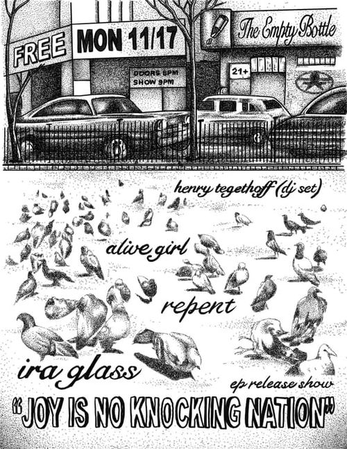 Ira Glass - "Joy Is No Knocking Nation" EP Release Show