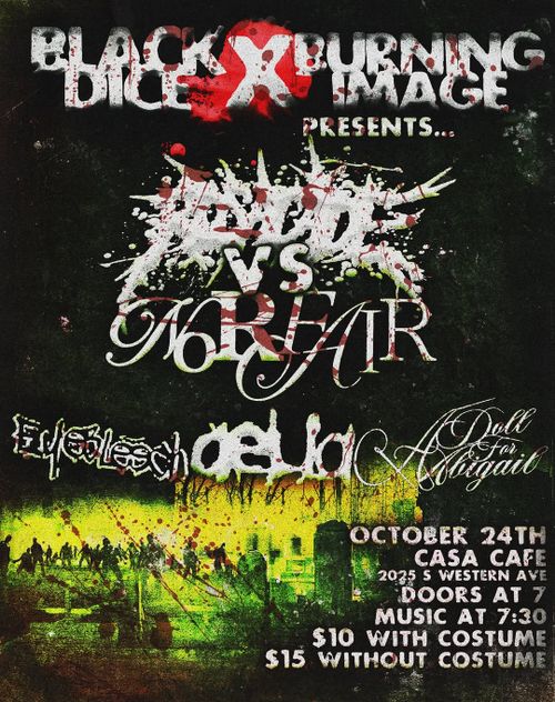 Rosacade vs. Norfair, Eyebleech, Aelia, A Doll For Abigain