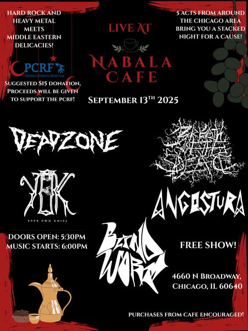 Heavy Metal Benefit for Palestine