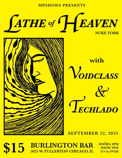 LATHE OF HEAVEN, VOIDCLASS, TECHLADO
