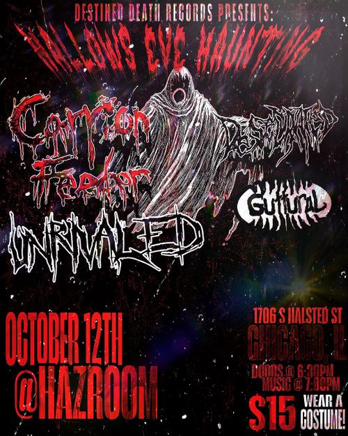 Hallows Eve Haunting at Hazroom