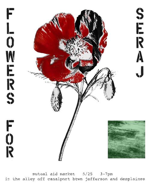 Flowers For Seraj Mutual Aid Market