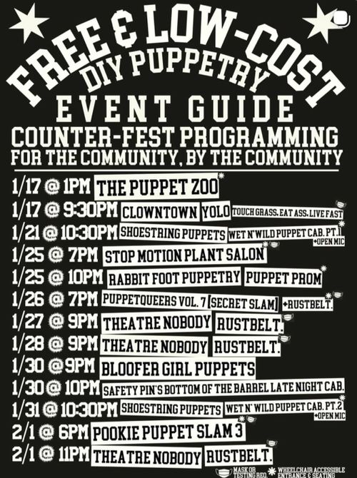 DIY Counter-Fest Puppet Festival 