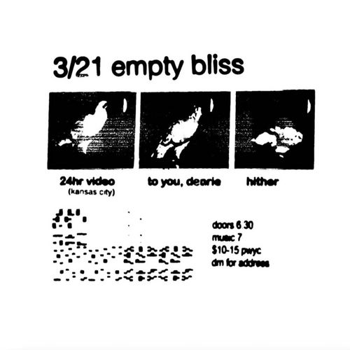 to you, dearie w/ 24hr video (kcmo) & hither @ Empty Bliss