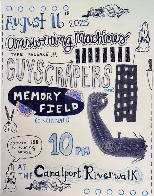 Answering Machines (Tape Release!) + Guyscrapers