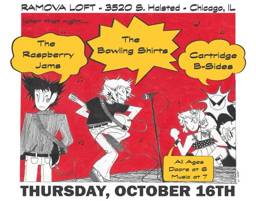 The Raspberry Jams, Cartridge B-Sides, The Bowling Shirts