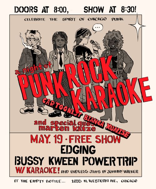 Punk Rock Karaoke Book Release Party 