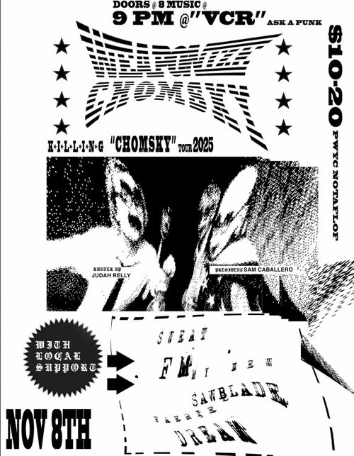 Weaponize Chomsky / Swear FM / My New Sawblade / Faerie Dream