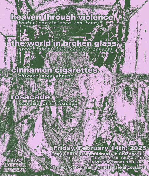 Screamo Gig w/ Heaven Through Violence + more