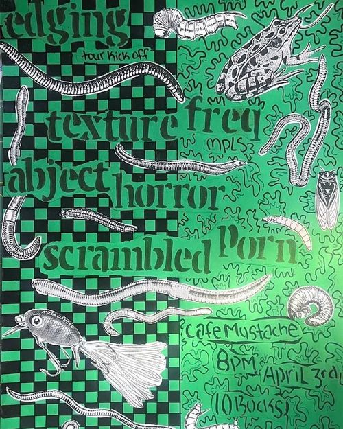 Edging, Texture Freq, Abject Horror, Scrambled Porn