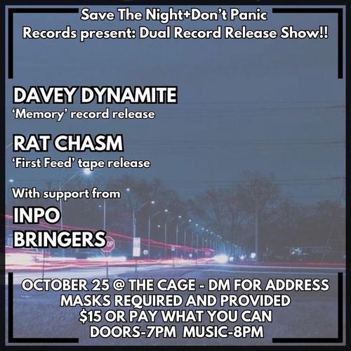 Davey Dynamite & Rat Chasm Release Show