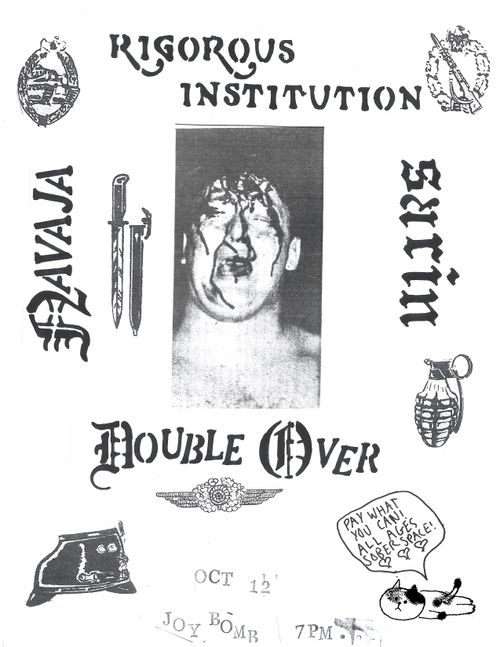 Rigorous Institution / Double Over / Navaja / Sarin