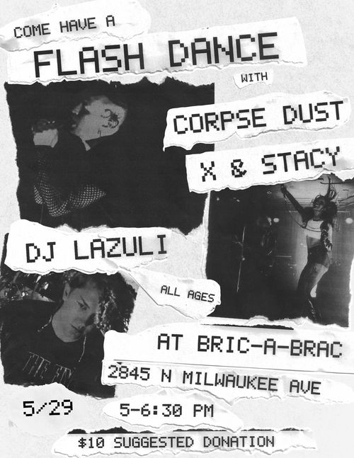 Matinee Show: Corpse Dust (NC), X & Stacy, and DJ Lazuli at Bric-a-Brac