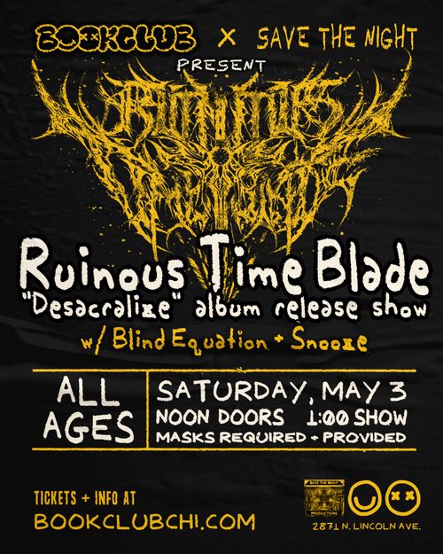 Riotous Time Blade Album Release Show