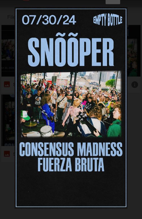 Snóòper, Consensus Madness, Fuerza Bruta