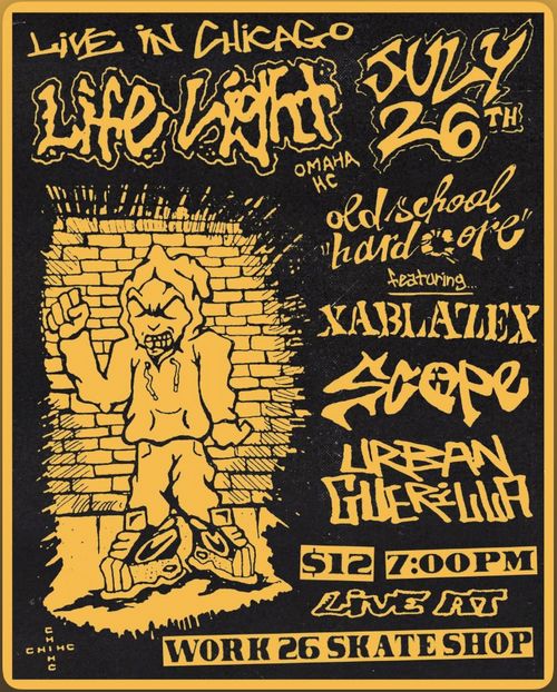Life Light (Omaha), XABLAZEX,  Scope, Urban Guerilla