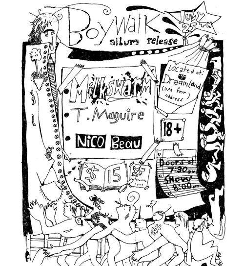 Milkswarm Album Release Show W/ T. Maguire and Nico Beau 