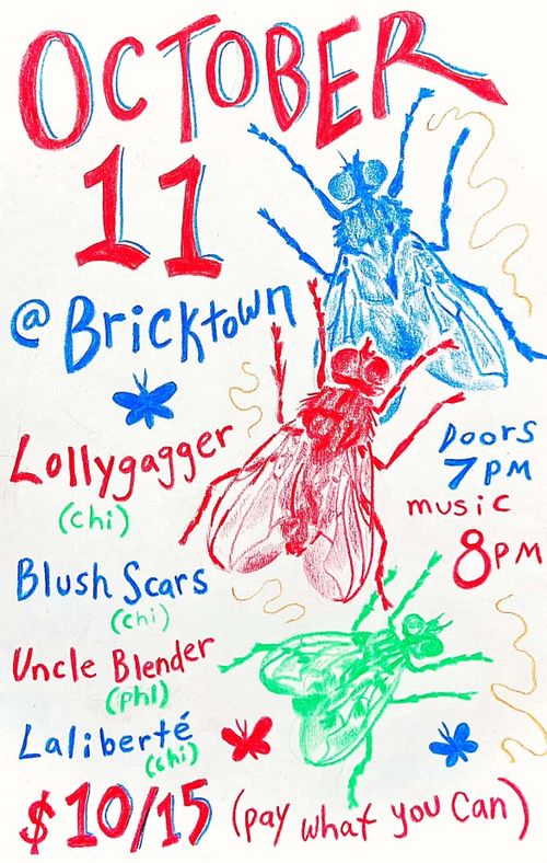 Lollygagger, Blush Scars, Uncle Blender & Laliberté @ Bricktown