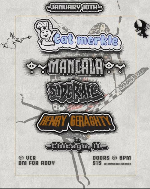 Cat Merkle / Mancala /Siderail / Henry Geraghty