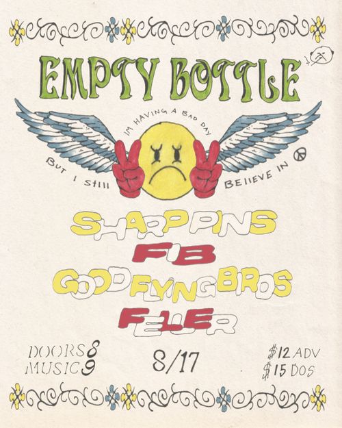 Sharp Pins + GFBs at Empty Bottle
