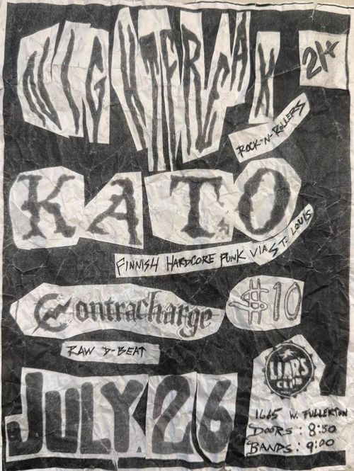 Kato, Night Freak, Contracharge